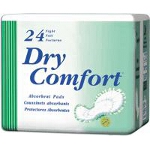 TENA  Dry Comfort Bladder Control Night Pad, Green, Latex-free - Qty: BG of 24 EA
