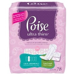 Poise Pads Ultra Thin Long 9-2/5