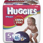 Huggies  Snug and Dry Diaper Size 5 - BG of 46 EA