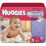 Huggies  Supreme Diaper Step 3, Fits 16 to 28 Pounds - BG of 52 EA