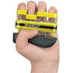Sammons Preston Digi-Flex  Hand and Finger Exercise System, 1.5 lb, Yellow, Strength, Flexibility and Coordination - 1 EA