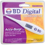 Aleva Health Bd Standard Digital Fever Thermometer, Soft, Flexible Tip - 1 EA