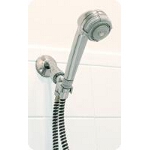 Mabis DMI Healthcare Deluxe Hand-held Shower Massager, Chrome, with Flexible 60