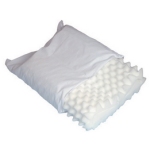 Mabis DMI Healthcare Convoluted Orthopedic Pillow with Cover 22-1/2
