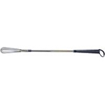 Mabis Healthcare Long Handle Shoe Horn with Flexible Head, 24
