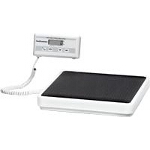 Health O Meter Scales  Professional Home Care Digital Floor Scale 400 lb Capacity, White, Durable Non-skid Platform Mat - 1 EA