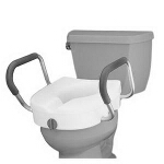 Nova Ortho-Med Raised Toilet Seat with Extra Wide Arms 15
