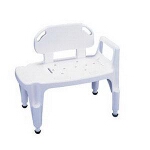 Carex  Composite Bathtub Transfer Bench, 35