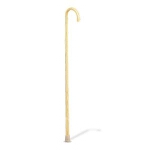 Medline Industries Guardian  Adult Basic Traditional Standard Handle Wooden Cane 37