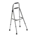 Mabis DMI Healthcare Folding Aluminum Hemi-walker Chrome, 30