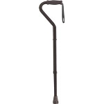 Bariatric Offset Handle Cane, Adult, Black - 1 EA