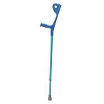 EZ Adjust Aluminum Crutches with Euro - Style Clip and Accessories - PR of 2 EA