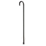 Medline Industries Guardian  Basic Traditional Standard Foam Handle Wooden Single Point Cane 36