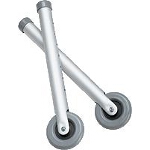 Medline Industries Guardian  Fixed Front Inline Wheel Foot piece 3