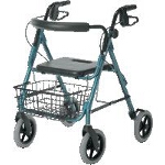 Medline Industries Guardian  Envoy 480 Deluxe Rolling Walker 30-1/2