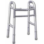 Medline Industries Easy Care Adult Dual Folding Walker with 5