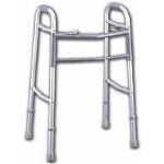 Medline Industries Guardian  Easy Care  Junior Folding Walker, 16-1/2