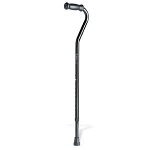 Medline Industries Guardian  Select Quadri-Poise Adult Small Base Quad Cane, Brite, 25