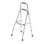 Medline Industries Guardian  SideStepper Junior Dual Grip Hemi-Walker Cane, Brite, 19