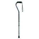 Carex Health Brands Designer Offset Cane Gray, 31