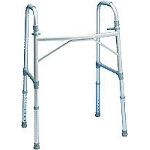 Carex Health Brands Dual-button Extra-wide Walker 24-1/2