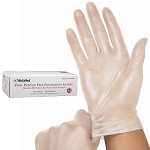 Vinyl Exam Gloves Small Size - Powder Free Non-Sterile - Meets or Exceeds ASTM/FDA Standards - 100/box