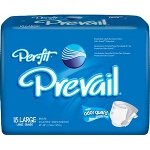 Prevail Per-Fit Adult Brief Blue 45