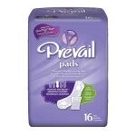 Prevail  Bladder Control Moderate Pad White 11