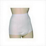 HealthDri Light & Dry One Piece Bladder Protection for Daytime Bladder Control Panties for Waistomen Small, White, 22