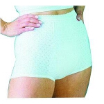 HealthDri Washable Women's Heavy Bladder Control Panties 20 Size, White, Holds 6Oz, 54