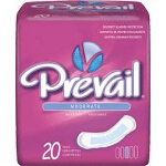 Prevail  Bladder Control Moderate Pad White 9-1/4
