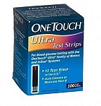 Lifescan One Touch Ultra Test Strips 100/Box -FREE SHIPPING-