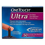 Lifescan One Touch Ultra Test Strips 50/Box -FREE SHIPPING-