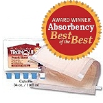 Tranquility Peach Sheet Disposable Underpads ( Size 21.5