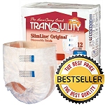 Tranquility SlimLine  Disposable Brief Medium, 32