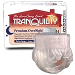 Tranquility Premium Overnight Disposable Absorbent Underwear (Extra Large  XL Size 48